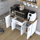 Set Dulap Bucătărie NICE 2 rafturi 4 uși 1 sertar, 120 x 79 cm - Maroom