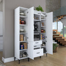 Set Dulap Bucătărie NICE 5 uși 3 sertare, 140 x 199 cm 