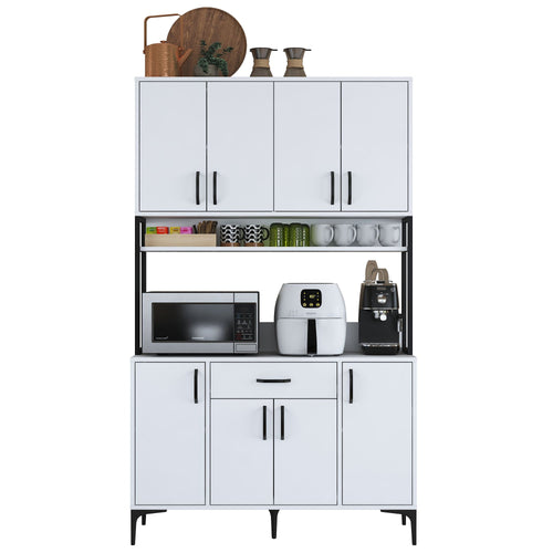 Dulap Bucătărie NICE 8 uși 1 sertar, 120 x 199 cm - Maroom