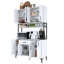 Dulap Bucătărie NICE 8 uși 1 sertar, 120 x 199 cm - Maroom