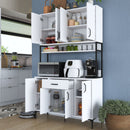 Dulap Bucătărie NICE 8 uși 1 sertar, 120 x 199 cm - Maroom