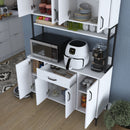 Dulap Bucătărie NICE 8 uși 1 sertar, 120 x 199 cm - Maroom