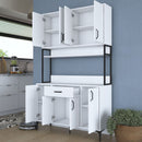 Dulap Bucătărie NICE 8 uși 1 sertar, 120 x 199 cm - Maroom