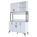 Dulap Bucătărie NICE 6 uși 1 sertar 3 rafturi, 120 x 199 cm - Maroom