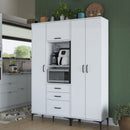 Dulap Bucătărie NICE 4 uși 3 sertare 2 rafturi, 150 x 199 cm - Maroom