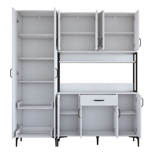 Set Dulap Bucătărie NICE 10 uși 1 sertar, 180 x 199 cm - Maroom