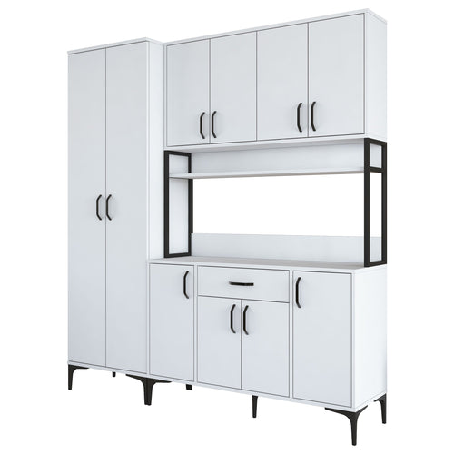 Set Dulap Bucătărie NICE 10 uși 1 sertar, 180 x 199 cm - Maroom