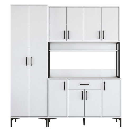 Set Dulap Bucătărie NICE 10 uși 1 sertar, 180 x 199 cm - Maroom