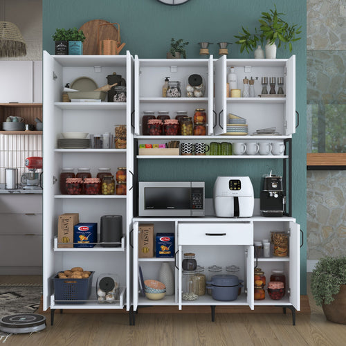 Set Dulap Bucătărie NICE 10 uși 1 sertar, 180 x 199 cm - Maroom