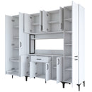 Set Dulap Bucătărie NICE 12 uși 1 sertar, 220 x 199 cm - Maroom