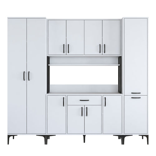 Set Dulap Bucătărie NICE 12 uși 1 sertar, 220 x 199 cm - Maroom