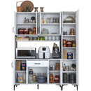 Set Dulap Bucătărie NICE 10 uși 1 sertar, 160 x 199 cm - Maroom