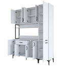 Set Dulap Bucătărie NICE 10 uși 1 sertar, 160 x 199 cm - Maroom