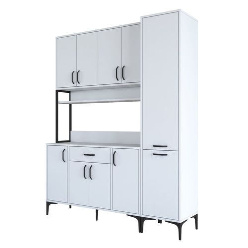 Set Dulap Bucătărie NICE 10 uși 1 sertar, 160 x 199 cm - Maroom