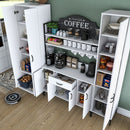 Set Dulap Bucătărie NICE 2 rafturi 8 uși 1 sertar, 220 x 199 cm 