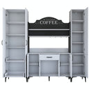 Set Dulap Bucătărie NICE 2 rafturi 8 uși 1 sertar, 220 x 199 cm 