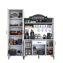 Set Dulap Bucătărie NICE 2 rafturi 6 uși 1 sertar, 180 x 199 cm 