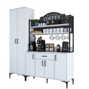 Set Dulap Bucătărie NICE 2 rafturi 6 uși 1 sertar, 180 x 199 cm 