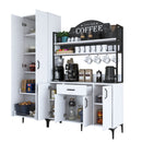 Set Dulap Bucătărie NICE 2 rafturi 6 uși 1 sertar, 180 x 199 cm 