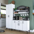 Set Dulap Bucătărie NICE 2 rafturi 6 uși 1 sertar, 180 x 199 cm 