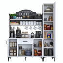 Set Dulap Bucătărie NICE 2 rafturi 6 uși 1 sertar, 160 x 199 cm 