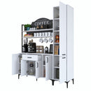 Set Dulap Bucătărie NICE 2 rafturi 6 uși 1 sertar, 160 x 199 cm 