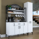 Set Dulap Bucătărie NICE 2 rafturi 6 uși 1 sertar, 160 x 199 cm 