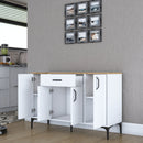 Dulap Bucătărie NICE 4 uși 1 sertar, 120 x 79 cm, Opțiuni culoare 