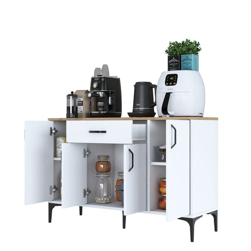 Dulap Bucătărie NICE 4 uși 1 sertar, 120 x 79 cm, Opțiuni culoare 