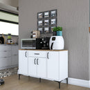 Dulap Bucătărie NICE 4 uși 1 sertar, 120 x 79 cm, Opțiuni culoare 