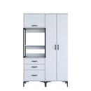 Set Dulap Bucătărie NICE 2 rafturi 3 uși 3 sertare, 120 x 199 cm 