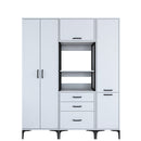 Set Dulap Bucătărie NICE 2 rafturi 5 uși 3 sertare, 160 x 199 cm 