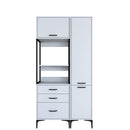 Set Dulap Bucătărie NICE 2 rafturi 3 uși 3 sertare, 100 x 199 cm 