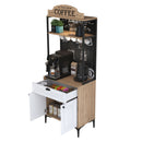 Dulap Bucătărie PRETTY cu LED 2 uși 1 sertar, 70 x 170 cm - Maroom