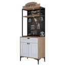 Dulap Bucătărie PRETTY cu LED 2 uși 1 sertar, 70 x 170 cm - Maroom