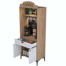 Dulap Bucătărie PRETTY cu LED 1 raft 2 uşi 1 sertar, 70 x 170 cm 