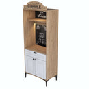 Dulap Bucătărie PRETTY cu LED 1 raft 2 uşi 1 sertar, 70 x 170 cm 