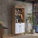 Dulap Bucătărie PRETTY cu LED 1 raft 2 uşi 1 sertar, 70 x 170 cm 