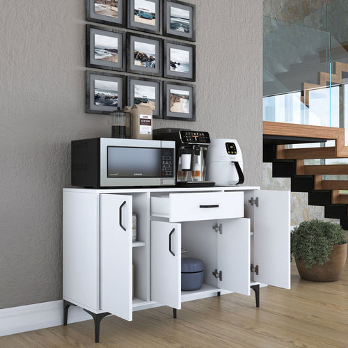 Dulap Bucătărie NICE 4 uși 1 sertar, 120 x 79 cm, Opțiuni culoare 