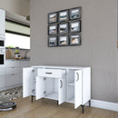 Dulap Bucătărie NICE 4 uși 1 sertar, 120 x 79 cm, Opțiuni culoare 