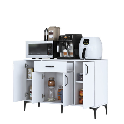 Dulap Bucătărie NICE 4 uși 1 sertar, 120 x 79 cm, Opțiuni culoare 