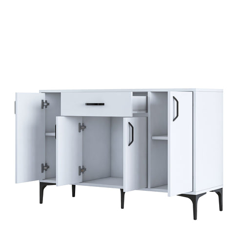 Dulap Bucătărie NICE 4 uși 1 sertar, 120 x 79 cm, Opțiuni culoare 