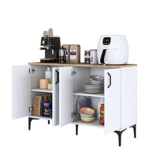 Dulap Bucătărie NICE 4 uși, 120 x 79 cm - Maroom