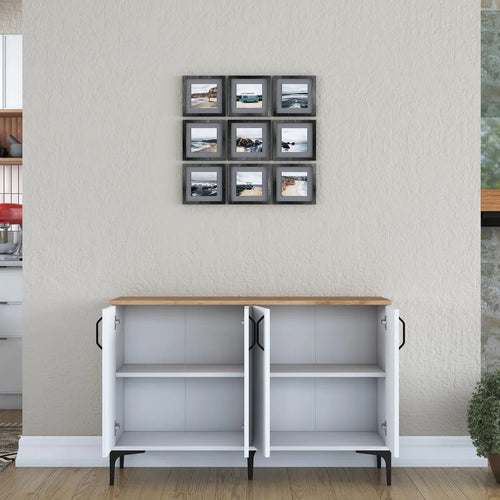 Dulap Bucătărie NICE 4 uși, 120 x 79 cm - Maroom