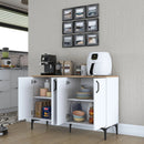 Dulap Bucătărie NICE 4 uși, 120 x 79 cm - Maroom