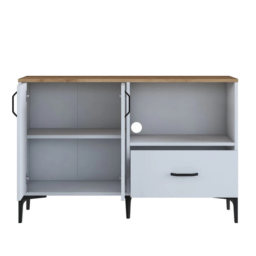 Dulap Bucătărie NICE 1 raft 2 uși 1 sertar, 120 x 79 cm - Maroom