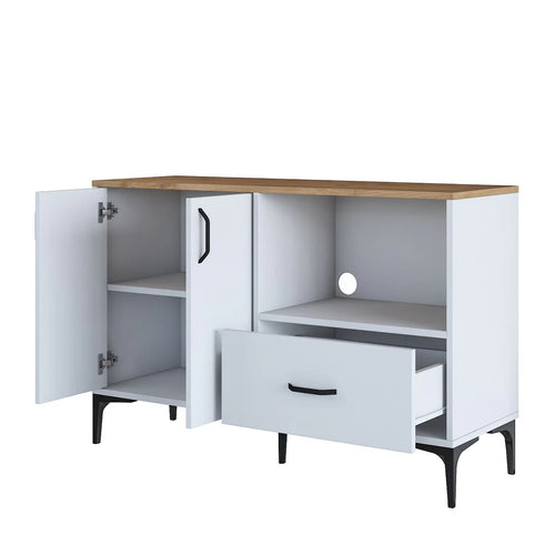 Dulap Bucătărie NICE 1 raft 2 uși 1 sertar, 120 x 79 cm - Maroom