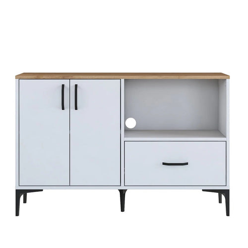 Dulap Bucătărie NICE 1 raft 2 uși 1 sertar, 120 x 79 cm - Maroom