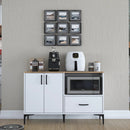 Dulap Bucătărie NICE 1 raft 2 uși 1 sertar, 120 x 79 cm - Maroom