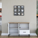 Dulap Bucătărie NICE 1 raft 2 uși 1 sertar, 120 x 79 cm - Maroom